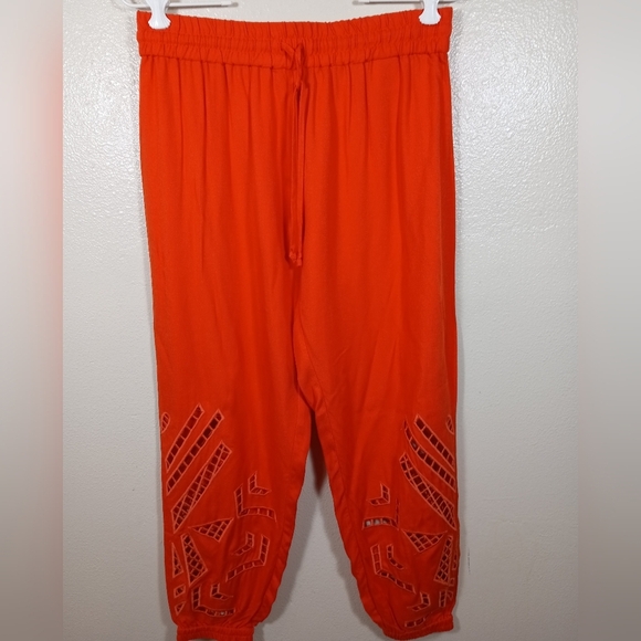 Dolan Left Coast Solana Embroidered Joggers size Small Petite - Picture 8 of 14